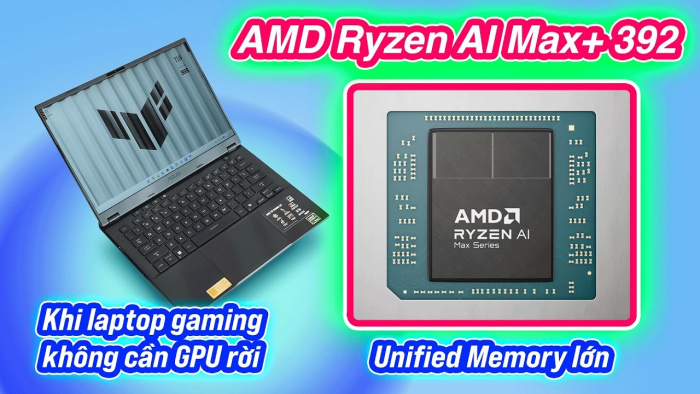 Có khi nào sau này laptop không cần GPU rời nữa? RAM Uniified Memory có tác dụng gì?